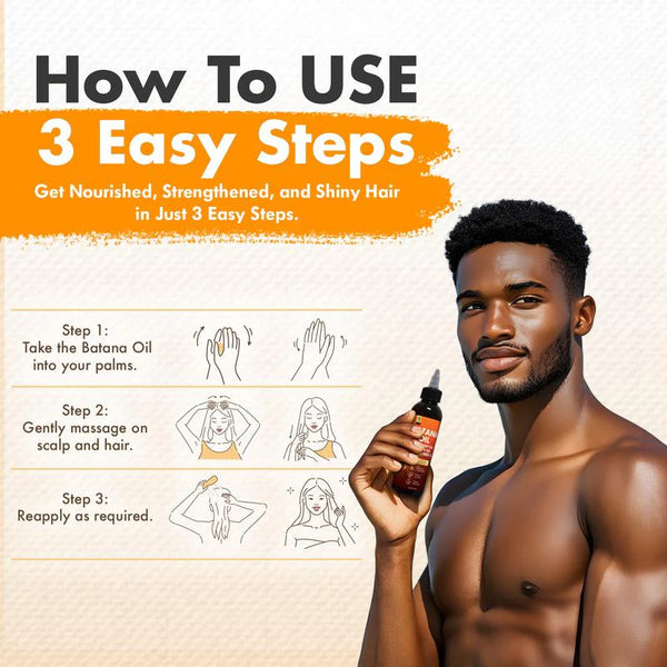 Batana Oil (4-In-1 Conditioner) routine step 3