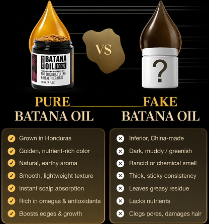 100% Unrefined Batana Oil