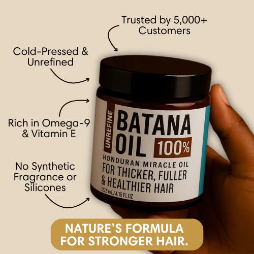 100% Unrefined Batana Oil