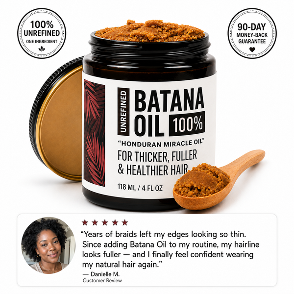 100% Unrefined Batana Oil