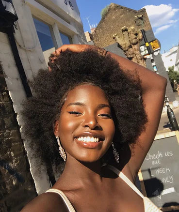 Aisha customer scalp routine