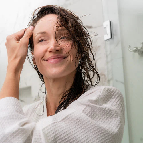 Massage Batana Oil into the scalp